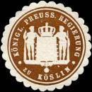 Siegelmarke Königlich Preussische Regierung zu Köslin W0220597