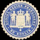 Siegelmarke Königlicher Regierungs Praesident zu Köslin W0216282