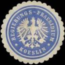 Siegelmarke Regierungs-Praesidium Köslin W0379434
