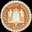 Siegelmarke Königlich Preussische Regierung zu Köslin W0216655