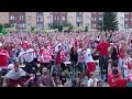 EURO 2016: Polska-Portugalia. Bramka Roberta Lewandowskiego. Strefa Kibica Koszalin